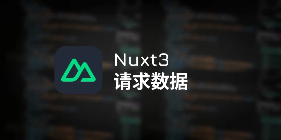 Nuxt3 请求数据